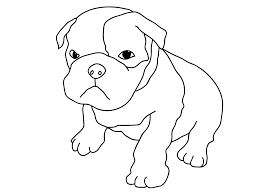 1) if you have javascript enabled you can click the print link in the top half of the page and it will automatically print the coloring page only and ignore the advertising and navigation at the top of the page. Free Printable Dog Coloring Pages For Kids