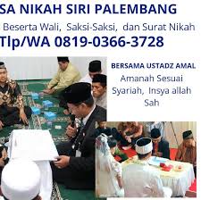 We would like to show you a description here but the site won't allow us. Jasa Nikah Siri Palembang Tlp Wa 081903663728 Home Facebook