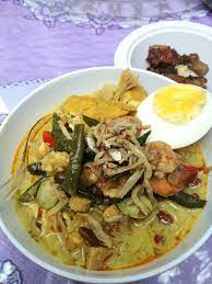 Lontong Sayur Ala Medan Lontong Sayur Medan Sayur Lauknya Lebih Banyak Tauco Sayur Nangka Teri Medan Telur Dan Rendan Masakan Indonesia Masakan Sayuran