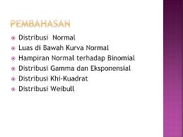 Maybe you would like to learn more about one of these? Probabilitas Dan Statistika Bab 5 Distribusi Peluang Kontinu Ppt Download