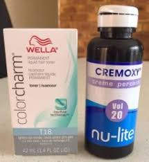 Just remember, when using t18, you will need to have alrea. Wella T18 Lightest Ash Blonde Toner And Nu Lite Developer Combo Reviews Online Pricecheck