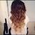 Ombre Bleached Hair Tips