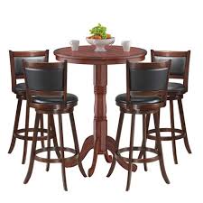 Check spelling or type a new query. Costway 5pcs Pub Table Set 30 Round Bar Height Table 4pcs Swivel Bar Stools Target
