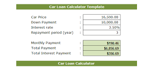 29 Images of Auto Loan Calculator Excel Template | leseriail.com