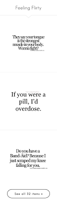 But let's be honest, almost every first line you hear is a pick up line. Feeling Flirty Flirty Quotes Pick Up Lines Funny Pick Up Lines