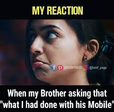 Funny brother and sister quotes for instagram. Brother Sister Best Friends Bsbf Page On Instagram Tag Mention Share With Your Brother And Siblings Funny Quotes Sister Quotes Funny Brother Quotes Funny