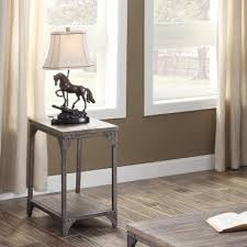 Shop for rustic farmhouse end tables at bed bath & beyond. Rustic Western Style End Tables And Side Tables Hayneedle