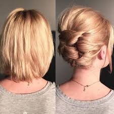 Trendy wedding updos for brides with short hair. Best 25 Short Wedding Hairstyles Ideas On Pinterest Wedding Short Hair Wedding Updos Short Hair Styles Short Hair Up Braids For Short Hair