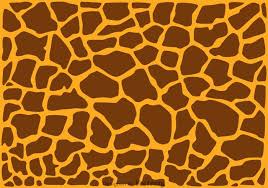 Giraffe Print Background Animal Print Background Giraffe Print Vector Art