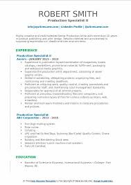 The hotel industry can be defined as the section of the service industry which is concerned with overnight guest accommodation. Production Specialist Resume Samples Qwikresume