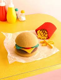 Maybe you would like to learn more about one of these? Art Hand Knitted Fast Food From Jessica Dance And David Sykes