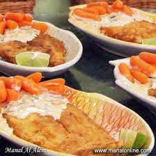 طبق اليوم بالصور فيليه السمك مع صلصة المشروم cooking recipes food recipes