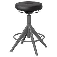 Trollberget Sit Stand Support Glose Black Ikea Guest Chair Ikea Seat Foam