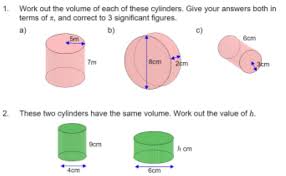 You may enter a message or special instruction that will appear on the bottom left corner of the surface area & volume worksheet. Volume Surface Area