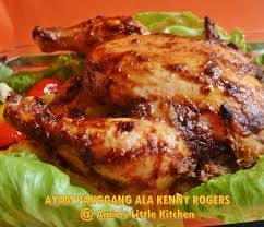 Ayam panggang ala kenny rogers. Amie S Little Kitchen Ayam Panggang Ala Kenny Rogers Cerita Hari Ibu