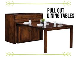 Otherwise, stick to the light shades for. Pull Out Dining Tables Space Saving Tables By Countryside Amish