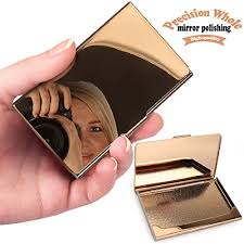 With its neatly arranged card packages, you can conveniently packed all cards you require for business. Yobansa Stainless Steel Rose Gold Business Card Holder Credit Card Holders Business Card Case For Men And Women Rose Gold Buy Online In Andorra At Andorra Desertcart Com Productid 102140279