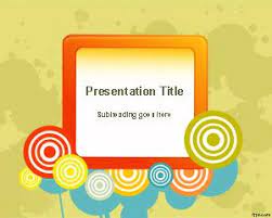 Cara menggunakan background sebagai template powerpoint dapat dibaca di artikel ini: Color Wheel Powerpoint Template