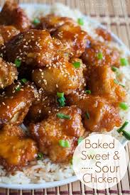 Baked Sweet And Sour Chicken Recipes Cooking Sweet N Sour Chicken