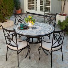 Belham Living Barcelona Collection Round Patio Dining Set Patio Dining Set Outdoor Patio Table Patio