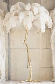 Pin By Janaverse On Vintage Glam Feather Lamp Tree Floor Lamp Floor Lamps Living Room