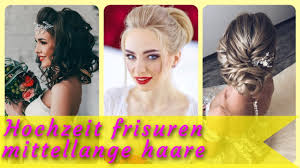 Wir helfen euch bei der entscheidung nach schnitt und styling: 20 Frisurideen Fur Hochzeit Frisuren Mittellange Haare 2019 Youtube