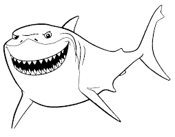 Bruce Finding Nemo Coloring Pages Finding Nemo Coloring Pages Nemo Coloring Pages Finding Nemo Coloring Sheets