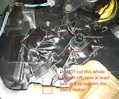 2003 Dodge Caravan Broken Blend Door Hack Fixed Mine For 2 Bucks Instructables