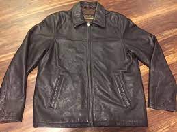 Columbia Brown Heavy Leather Bomber Motorcycle Jacket Men S Size M Motorcycle Jacket Mens Mens Jackets Leather Bomber