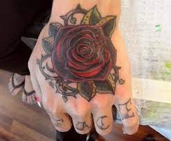 Men adore such types of body designs, although rose is considered to be a. 50 Cute Flower Tattoos On Hand