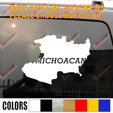 Además, también te contamos la historia de cómo fue creado este estado. Michoacan Mapa Esquema Mich Estado De Mexico Morelia Mexicano Coche Pegatina Adhesiva Vinilo Pegatinas Para Coche Aliexpress