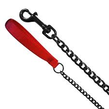 Flip Pet Snake Siyah Zincir Kopek Gezdirme Tasmasi 3 Mm X 120 Cm
