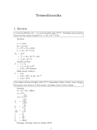 2.1 m e m f o r m u l a s i k a n hubungan antara konsep torsi, momentum sudut, dan momen inersia. Soal Fisika Sma Kelas 11 Bab Thermodinamika Masnurul