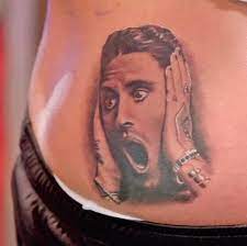 When we say entrepreneur, we mean he's launched his own line of merchandise, including an official stephen bear neck tattoo. Scotty T Got This Huge Stephen Bear Tattoo On His Bum Because Of Charlotte Crosby Capital