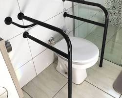 Imagem De Barras De Apoio Para Banheiro De Idoso