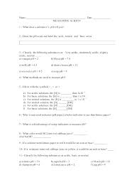Difference between essential and nonessential amino acids. Acids Oxygen Acid Base Theories Worksheet Sumnermuseumdc Org