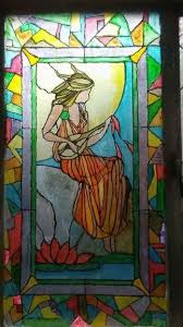 Explore scottish stained glass' photos on flickr. Bathroom Window Privacy Fix Faux Stained Glass That S Easily Removed Hometalk