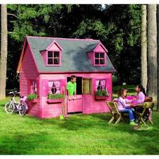 Cabane Enfant A Etage En Bois Massif Rosalie Cerland Maisonnette En Bois Maisonnette Cabane Jardin