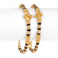 Black And Gold Bracelet For Babies Cluster Black Beads Bracelets Black Beaded Bracelets Black Beaded Jewelry Baby Bracelet Gold