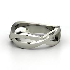 Nice Wedding Band Men S Two Roads Ring Gemvara Com Mens Gold Rings Rings For Men Mens White Gold Rings
