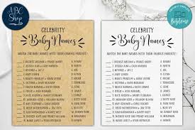 Joel appeared in knight moves, his first. Editable Celebrity Baby Names Baby Shower Game Instant Download Bobotemp