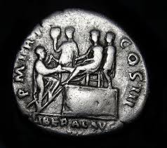 Hadrian Emperor Seated In Curule Scare Roman Imperial Coin Coins Ancient Coins Coin Art