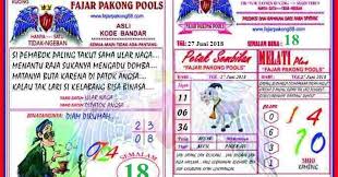 Kode Syair Fajar Pakong 28 Juni 2018 Kode Dunia Pakong