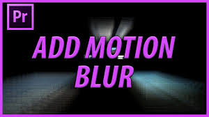Adding your own motion blur is useful when you haven't quite got the right kind of drama in your original action shot. How To Make Motion Blur Effect In Adobe Premiere Pro