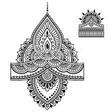 Henna Tattoo Flower Template Mehndi Mehndi Tattoo Henna Tattoo Henna Tattoo Designs