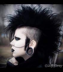 Pin By Brian On Goth Punk Emo Goth Hair Goth Deathrock Fashion