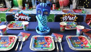 Table top view of merry christmas decoration & happy new year 2019 ornament. Pj Masks Birthday Ideas To Save The Day Mimi S Dollhouse
