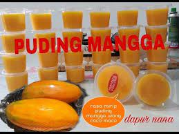 Buat Puding Mangga Rasanya Mirip Puding Mangga Wong Coco Inaco Belanja Bahan 26rb Bisa Jadi 25 Cup Youtube Puding Mangga Buah Agar Agar