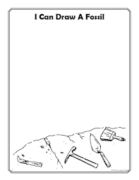 Prehistory Coloring Pages Junior Fossils Activities Archaeology For Kids Geology Activities