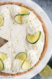 No Bake Key Lime Pie Is A Refreshing Dessert You Are Sure To Love Cream Sweetened Condensed Milk Key Lime Pie Key Lime Pie Cream Cheese Refreshing Desserts